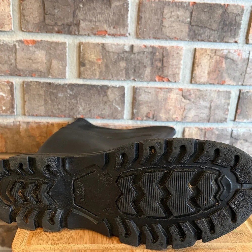 Men's Black Waterproof Snow Boots